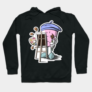 Muggsi the painter | Color Edition Hoodie